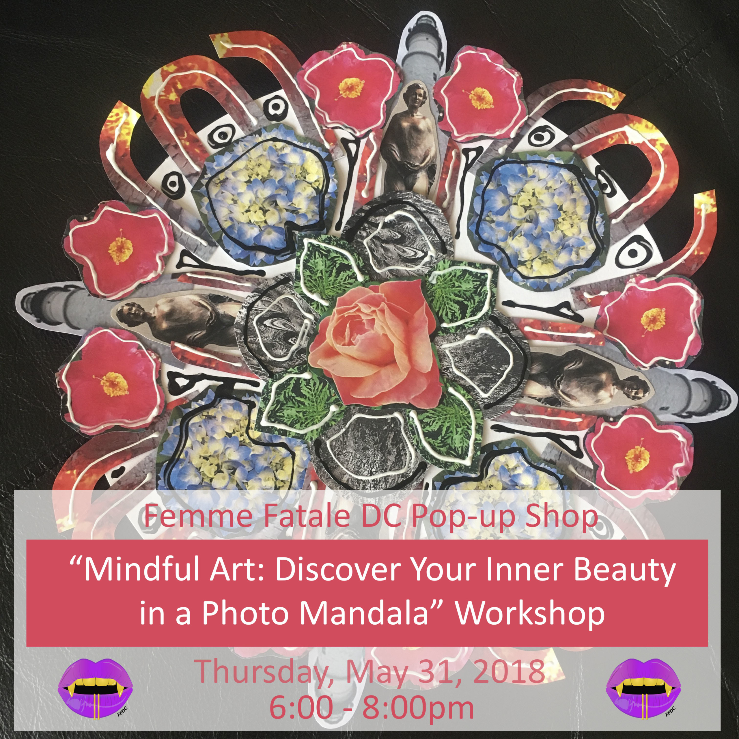 “Mindful Art: Discover Your Inner Beauty in a Photo Mandala” Workshop