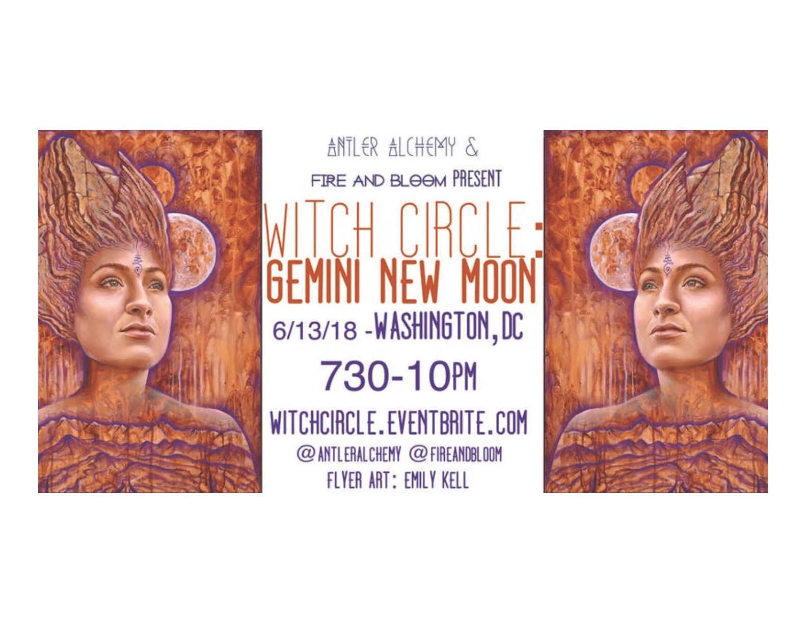 Witch Circle: Gemini New Moon