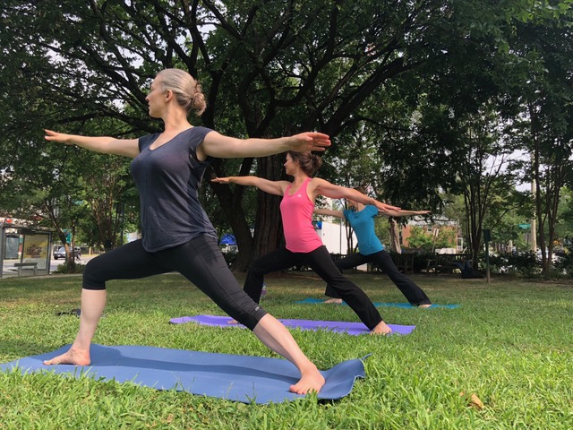 Get Fit at Fessenden: Yoga in the Park