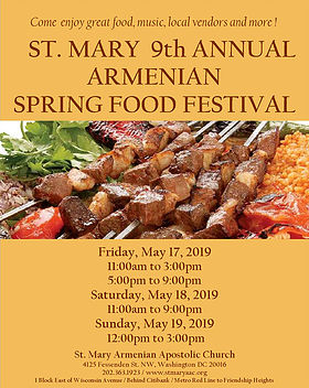 Armenian Spring Food Festival