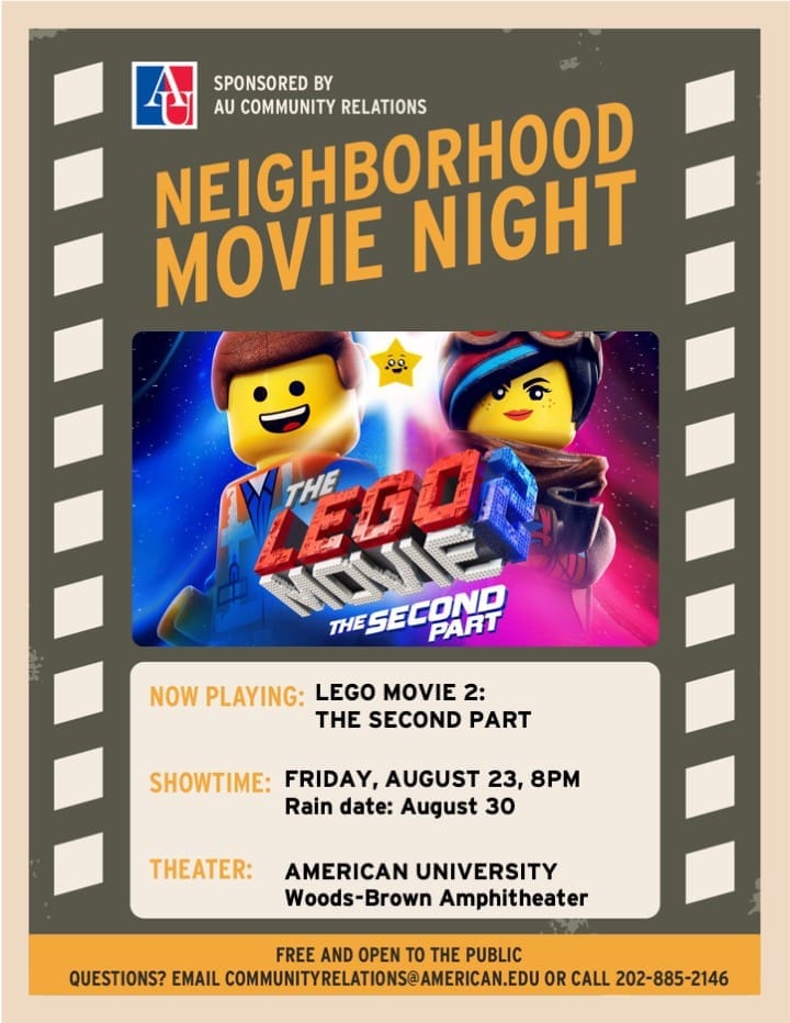 AU Neighborhood Movie Night