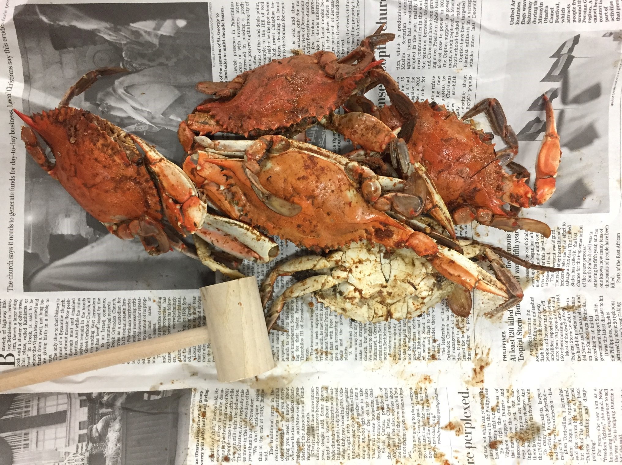 Crab Feast (All You Can Eat), BYOB and Bake Sale!