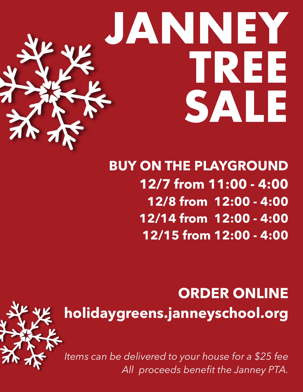 Janney Tree + Greens Sale!