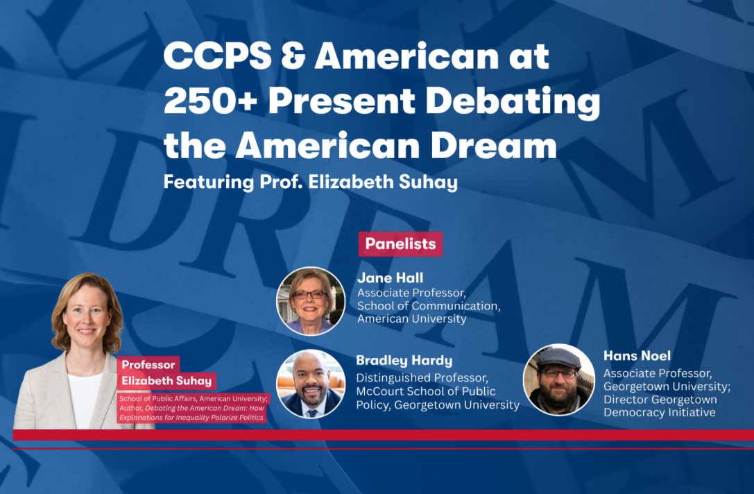 Book Talk @ American University - Debating the American Dream