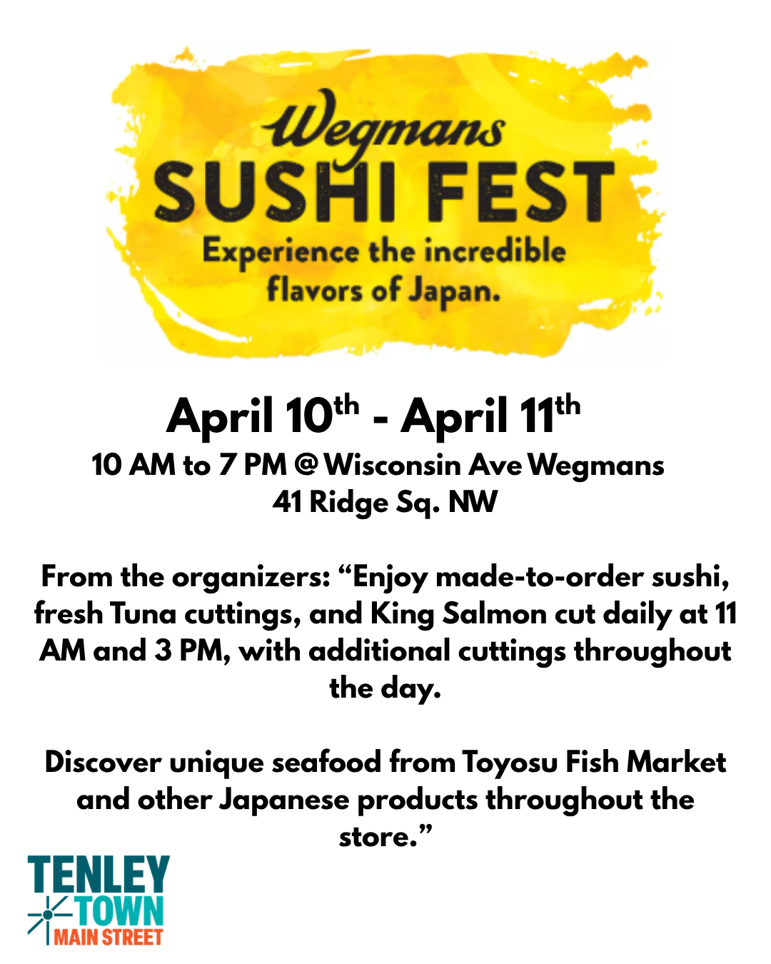 Wegmans Sushi Fest