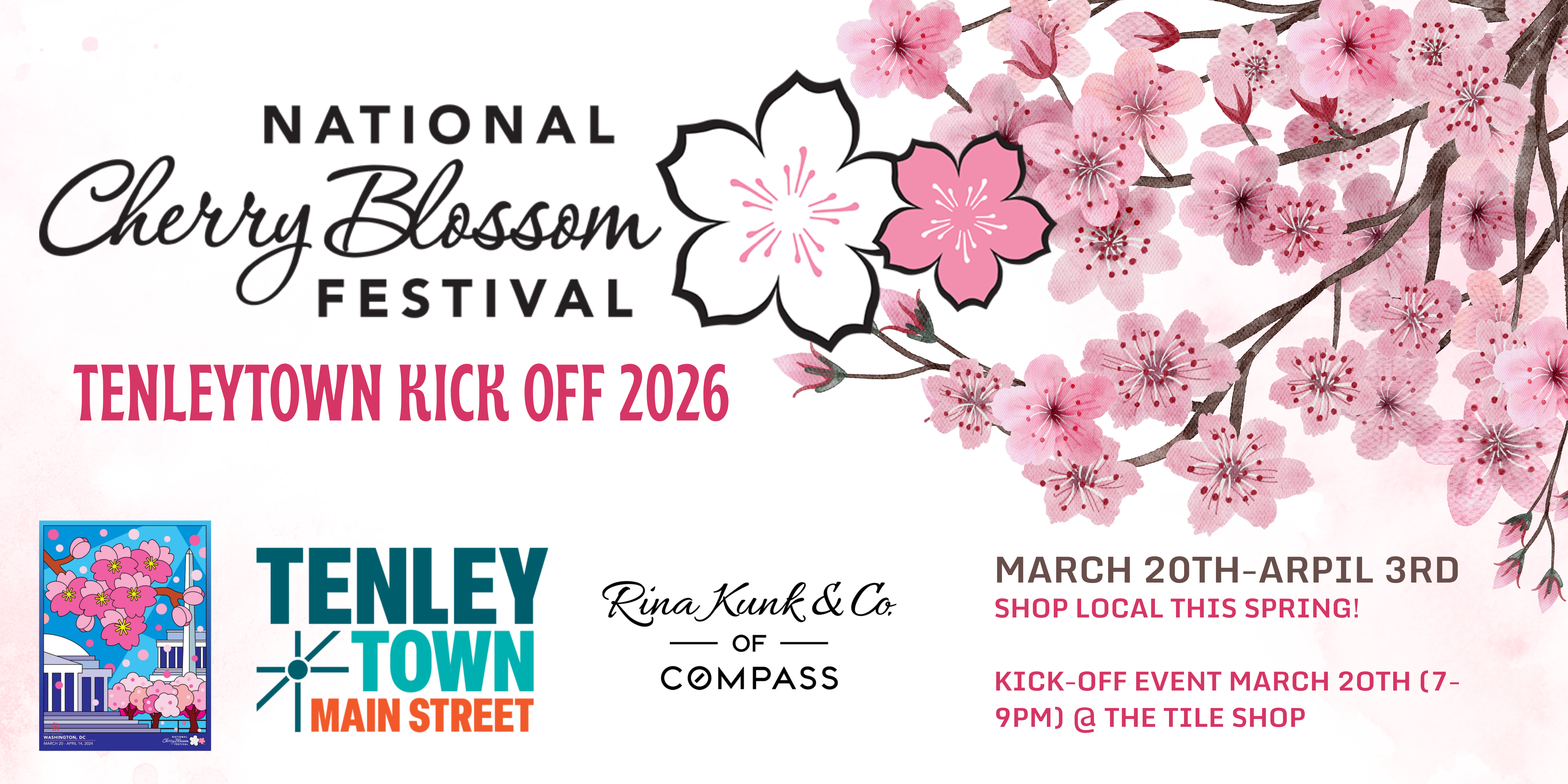 Cherry Blossom Festival Kick-off @ The Tile Shop