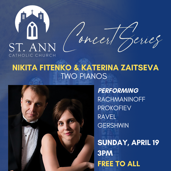 St Anns Concert Series: Two Pianos