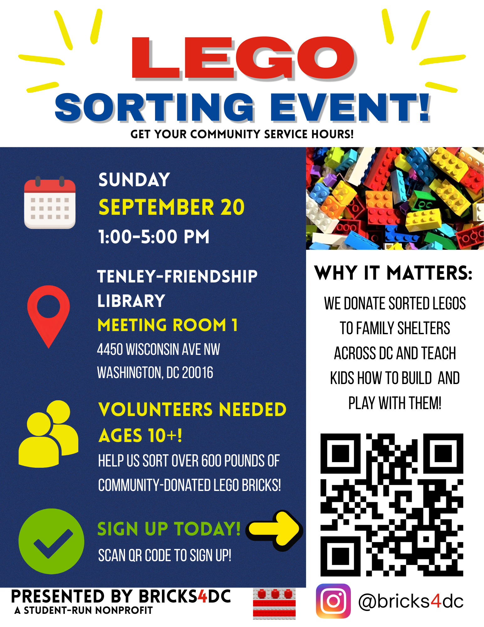 LEGO Sorting Event