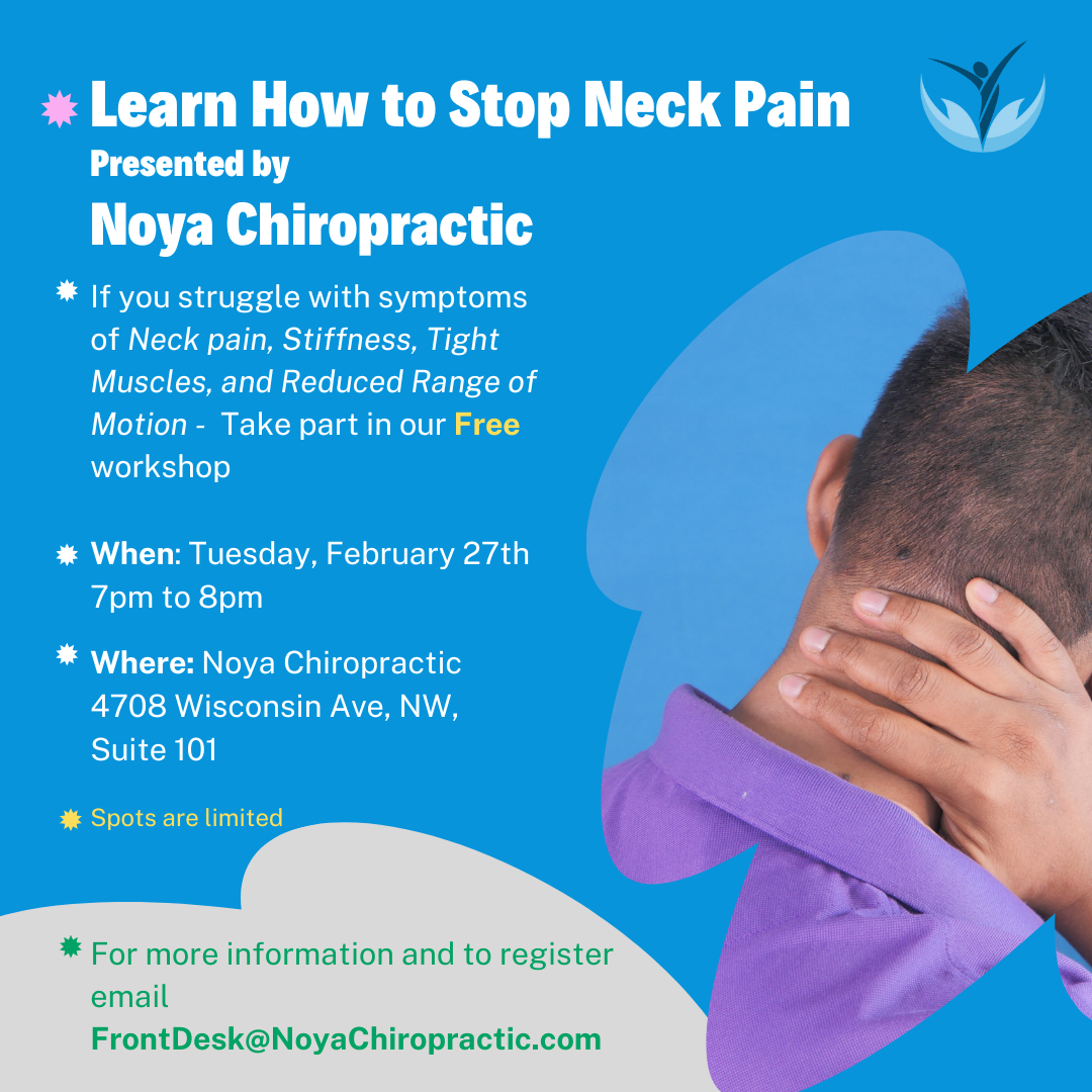 Learn How to Stop Neck Pain