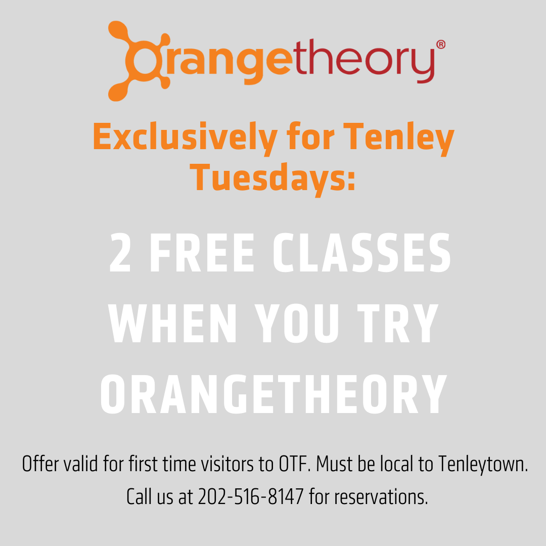 Tenley Tuesday: 2 free classes