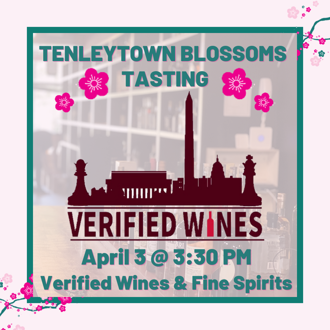 Tenleytown Blossoms: Tasting Event