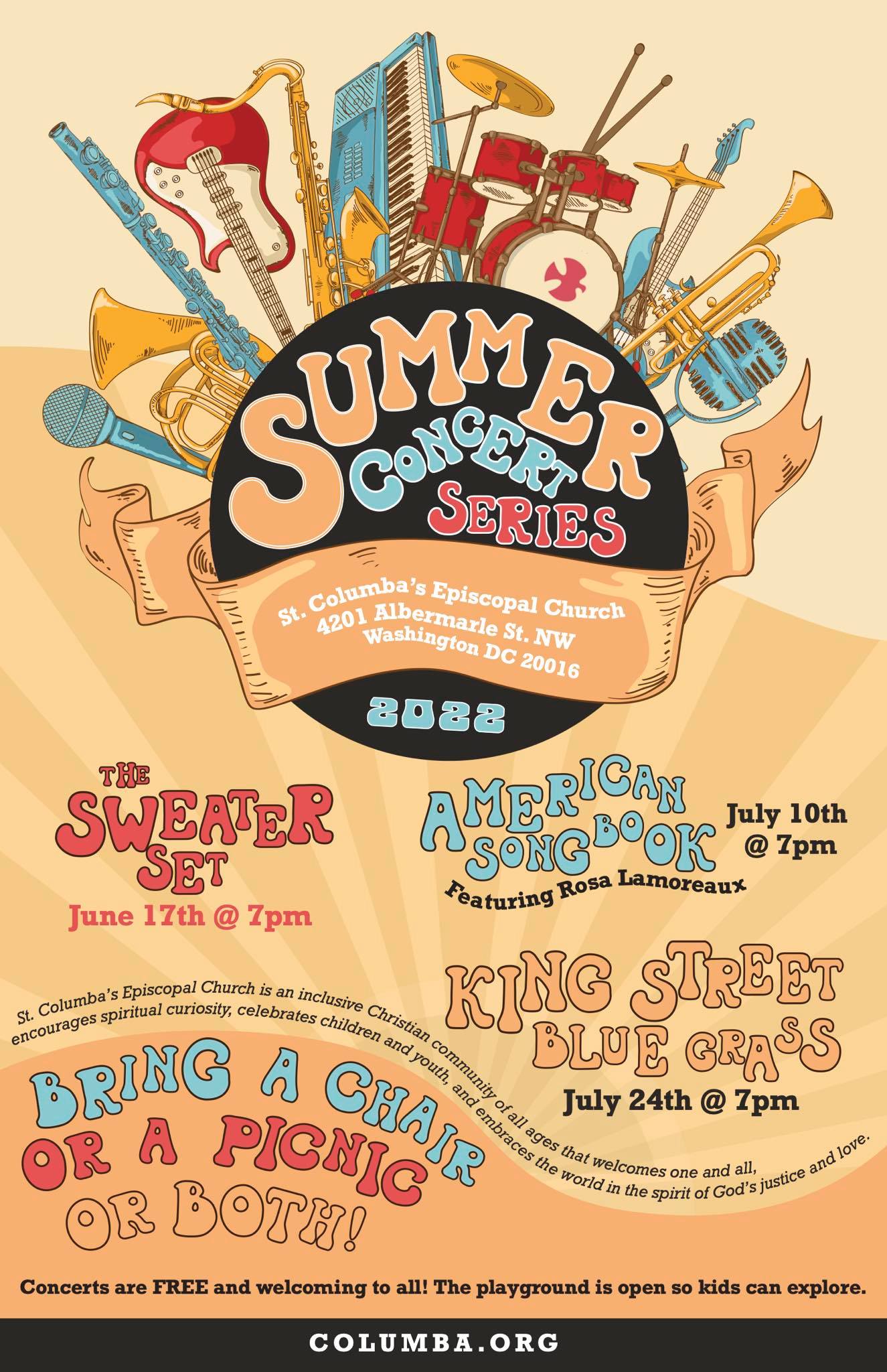 Summer Concert Series at St. Columbas